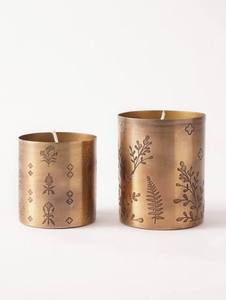 Porte-bougie en aluminium doré de qualité supérieure pour bougie chauffe-plat, pour la décoration de la maison, pour Noël et Pâques - Product Image 3