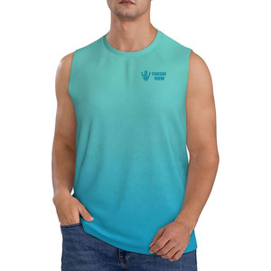 Camisas sin mangas informales de gran oferta, ropa de moda transpirable cómoda, MATERIAL PERSONALIZADO disponible, camisas sin mangas - Product Image 1