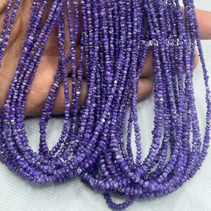 Màu Tím Tự Nhiên Kim Cương Không Cắt Nugget Hình Dạng Hạt 2-3Mm Chất Lượng Cao Kim Cương Thô Hạt Đối Với Trang Sức Làm Bán Buôn Giá Số Lượng Lớn - Product Image 3