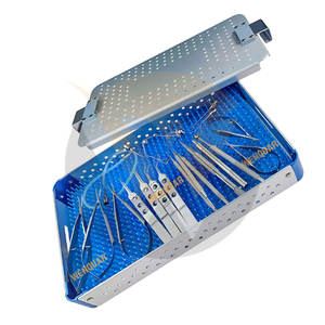 Kit de Microcirugía de Cataratas de Acero Inoxidable de 21 Piezas, Instrumentos Quirúrgicos Oftálmicos Reutilizables con Caja de Almacenamiento - Product Image 4