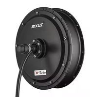 Mxus roda belakang sepeda elektrik, roda belakang sepeda listrik ramah lingkungan, roda aluminium tahan air IP54 72V 3000W/5000W/2000W