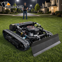 Mesin Pemotong Rumput Digmaster Low Profile Safe Remote Control 25HP Mesin Bensin Lebar 900mm Hybrid Tracked Jangkauan 100m Kecepatan 0-6km/jam Pemotong Rumput Lereng