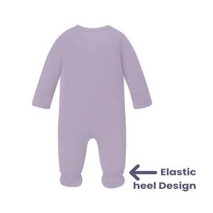 จั๊มสูทผ้าเนื้อนุ่มสำหรับเด็กผู้ชายและเด็กวัยหัดเดินผ้านุ่มสบายมีกระดุมติดทน - Product Image 4