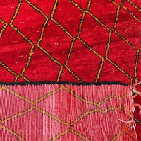 Tapis berbère Beni Ourain marocain en laine fait main, moelleux, uni, grand format, lavable, toutes saisons, personnalisable OEM