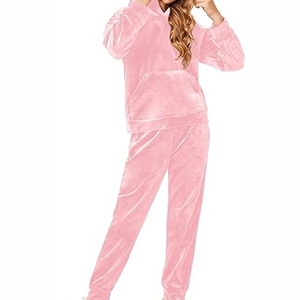 ชุดวอร์มสำหรับผู้หญิงชุดวอร์มพิมพ์ลายของผู้หญิงเสื้อมีฮู้ดแบบกำหนดเอง - Product Image 6