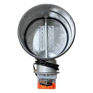 Pleno de Espuma de Poliuretano Lindab de 6 Zonas con Amortiguadores Motorizados de 160 o 200 mm para Sistemas HVAC con Conexión Lateral VMC - Product Image 5