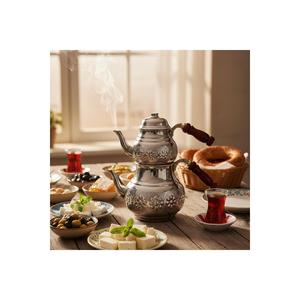 กาน้ำชาทองแดงคลาสสิก กาต้มน้ำดีไซน์หรู สำหรับชาและกาแฟ สำหรับผู้ที่ชื่นชอบการชงชาอย่างจริงจัง - Product Image 3