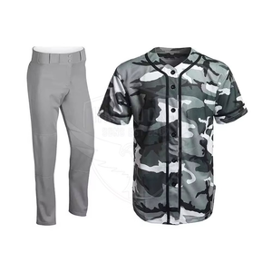 Uniforme de Béisbol de Alta Calidad, Duradero, de Spandex/Algodón, Transpirable, de Secado Rápido, Colores/Logotipos Personalizables, para Todas las Temporadas, para Exteriores - Product Image 5