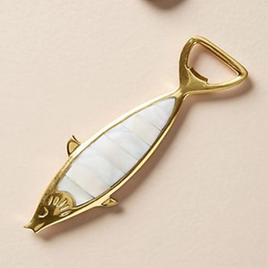 Ouvre-bouteille de bière de poisson d'or en laiton pur, ouvre-bouchon de bouteille - Product Image 5