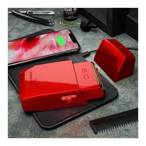 Afeitadora Eléctrica Recargable Prodigy Roja PRAPRSCRITA 01, Maquinilla para Barba con Cabezal de Repuesto - Product Image 4