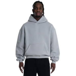 Sudaderas de calle sólidas de invierno para hombre de diseño superior de buena calidad en stock Suministro directo de fábrica Sudaderas con capucha de ajuste regular de Venta caliente - Product Image 3