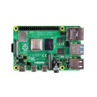 Computadora de placa única Raspberry Pi 4 Modelo B Quad-Core 64-Bit con 4GB 8GB 2GB DDR4 WiFi BT para kits de desarrollo de IA