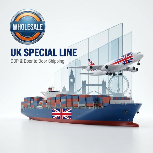 Wholesale UK DDP Freight Forwarder From China to UK London United Kingdom Door to Door Air Sea Shipping Agent with VAT