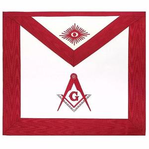 Master Mason Blue Lodge Tablier pour Broderie Artisanat Point de Croix & Couture Maçonnique Regalia - Product Image 1
