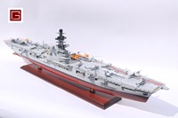 Modèle de porte-avions HMAS Melbourne R21, artisanat en bois d'acacia de haute qualité, bateau de guerre peint à la main, souvenir du Vietnam, cadeau