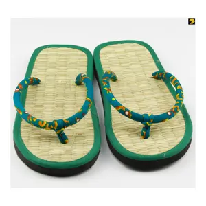 New Fashion Seagrass Slipper with sizes and custom logo use for Home / Hotel in stocked from Vietnam for Exporting