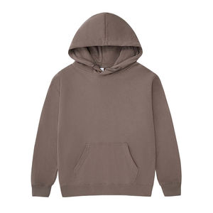 2025 Fabricantes de ropa unisex Sudaderas con capucha personalizadas Streetwear Zip up Heavyweight 500 Gsm Sudaderas con capucha en blanco de gran tamaño - Product Image 6