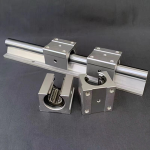 Hướng Dẫn Chuyển Động Tuyến Tính Đường Sắt Bóng Trượt Đơn Vị Sbr16 Sbr16ga CNC Máy Công Cụ Nhôm Lồng Thép Tuyến Tính Mang Cho 16Mm Rod Trục - Product Image 2