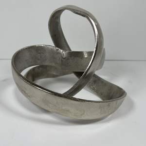 Par de estatuas de elefante de Metal plateado, conjunto de figuritas más alto de 4,5 pulgadas - Product Image 5