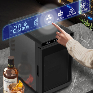 Machine à glaçons cubes avec fonction de réglage de l'heure des glaçons carrés et <span class=keywords><strong>trois</strong></span> cubes par cycle, parfaite pour la fabrication de cocktails - Product Image 5