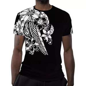 Impression de haute qualité T-shirt de gymnastique masculine Vêtements de sport pour hommes T-shirts légers et respirants - Product Image 3