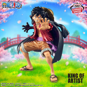 Statue One Piece Bandai Spirits Monkey D. Luffy - KING ARTIST ~Wano Country II Version Spéciale Figurine en résine plastique de 25-30 cm, neuve - Product Image 1