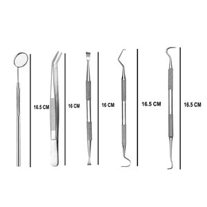 Kit Dental de calidad superior más vendido 2024, acero inoxidable 100%, certificado CE, base de fuente de alimentación Manual, instrumentos quirúrgicos - Product Image 2