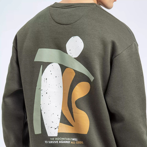 Sweat-shirt en polaire Streetwear 500 g/m² pour hommes, 100% coton, coupe normale, sweat-shirt à capuche anti-rides avec poche lourde - Product Image 6