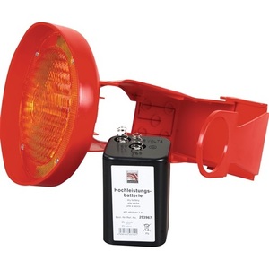 Luz LED Amarilla para Cono de Tráfico, de Una Sola Cara, Horizontal - Product Image 3