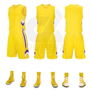 Maillot de basket-ball professionnel pour hommes, ensemble uniforme personnalisé respirant à séchage rapide, chemise rétro d'été, vêtements - Product Image 6