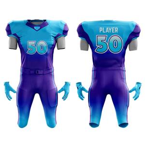 Vente en gros de vêtements de football américain à surpiqûres personnalisés, maillot de ligue de rugby tactile, uniforme pour hommes - Product Image 1