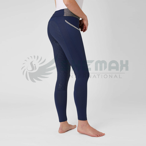 Última moda 2025 fábrica mujeres pantalones Leggings Jodhpurs medias pantalones ecuestres montar deportes pantalones con precio barato - Product Image 4