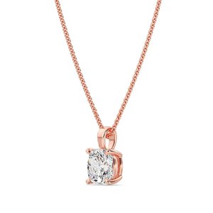 จี้เพชรทรงคุชชั่นคัทแบบเม็ดเดี่ยว - Product Image 4