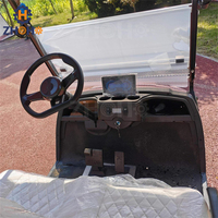 Vente en gros de Noël chariot de golf rétro 2 places chariot de sac de golf électrique voiture de club de batterie au lithium à vendre