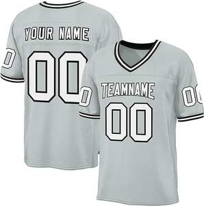 2024 Custom High Quality American <b>Football</b> Jerseys Vintage Style Breathable Flag Pattern XL Plus Sizes OEM Set for Youth Adult - Product Image 6