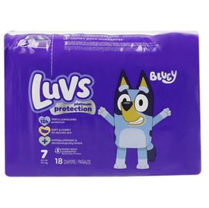 Couches pour bébés Premium Luvs – Toutes tailles – Douces, absorbantes, pour nouveau-nés, nourrissons et tout-petits – Confort et protection - Product Image 4