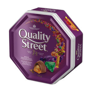 Chocolates Quality Street en latas de 240g, 480g y 900g, listos para exhibir en tiendas de conveniencia y para compras impulsivas. - Product Image 6