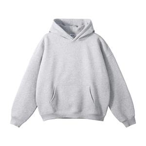 52 algodón 48 poliéster polar tela Sudadera con capucha de talla grande moda hombres sudaderas con capucha sudaderas personalizadas hombres ropa sudaderas con logotipo - Product Image 4