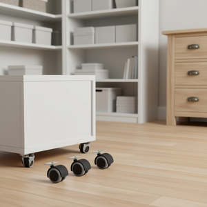 Vieste Single Chest of <b>Drawers</b> Kit with 4 Wheels for <b>Storage</b> - Product Image 3