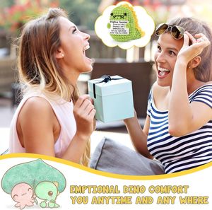 Mini Inspirational Dinosaur <b>Gifts</b> for Teens Girls Kids Cheer Up Birthday <b>Christmas</b> <b>Stocking</b> <b>Stuffer</b> White Elephant Exchange - Product Image 2