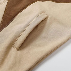 Sudadera de hombre de fabricante OEM de alta calidad 100% algodón personalizado Streetwear sudaderas con capucha para hombre, calle de cremallera completa de algodón 100% - Product Image 5