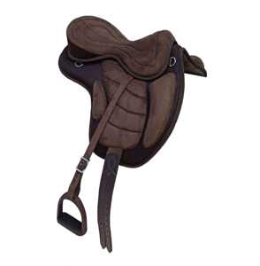 Selle de course professionnelle en cuir occidental robuste Siège profond Arbre renforcé Selle d'équitation confortable de qualité supérieure - Product Image 6