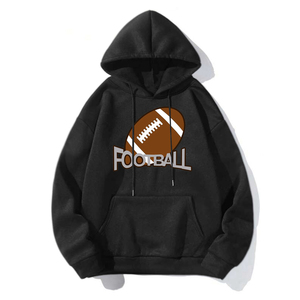 Sweat-shirt d'hiver pour homme, coupe ajustée, en molleton 100% coton, durable, épais, écologique, 380g, avec logo personnalisé par transfert thermique - Product Image 3