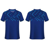 Venta al por mayor y bajo precio fabricado sublimación Cricket uniforme nuevo diseño personalizado Cricket uniforme Kit Polo camisa personalizada Cricket