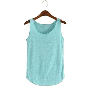 Chaleco deportivo personalizado para mujer con hermoso diseño en la espalda Jersey transpirable Ropa de yoga Camiseta sin mangas con posición frontal del logotipo - Product Image 5