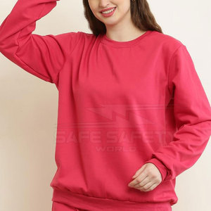 สเวตเชิ้ตขนาดใหญ่พิเศษของผู้หญิงผ้าคอตตอน100% ทันสมัยน้ำหนักเบาและให้ความอบอุ่นสำหรับเทคนิคการพิมพ์ลายฤดูใบไม้ร่วงและฤดูหนาว - Product Image 5