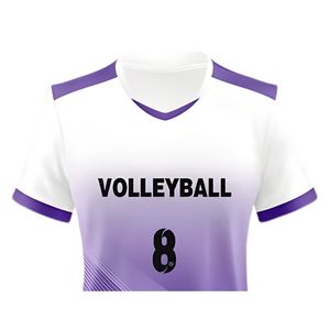 ชุดกีฬาฟุตบอลหญิงผู้ใหญ่ ผ้าโพลีเอสเตอร์ ชุดวอลเลย์บอล  รับสกรีนโลโก้ ดีไซน์ใหม่ ทรงเข้ารูป แห้งเร็ว - Product Image 4