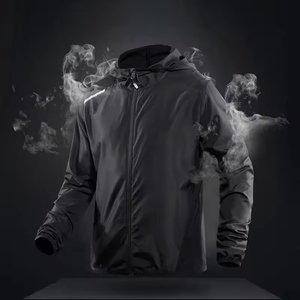 Veste softshell d'extérieur coupe-vent pour la randonnée et le trekking, imperméable, légère, vêtement de performance - Product Image 3