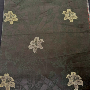 Fabricants d'abaya ultra douce avec une bonne brillance, douce au toucher, lisse, luxe, satin jacquard, brocart floral, tissus au toucher riche - Product Image 1