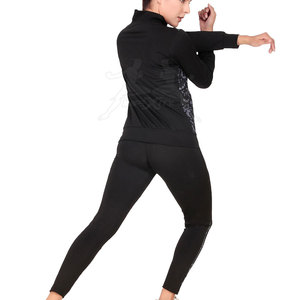 Chándal deportivo cómodo para calentar y entrenar Chándal deportivo elegante con diseño moderno de color de contraste - Product Image 5